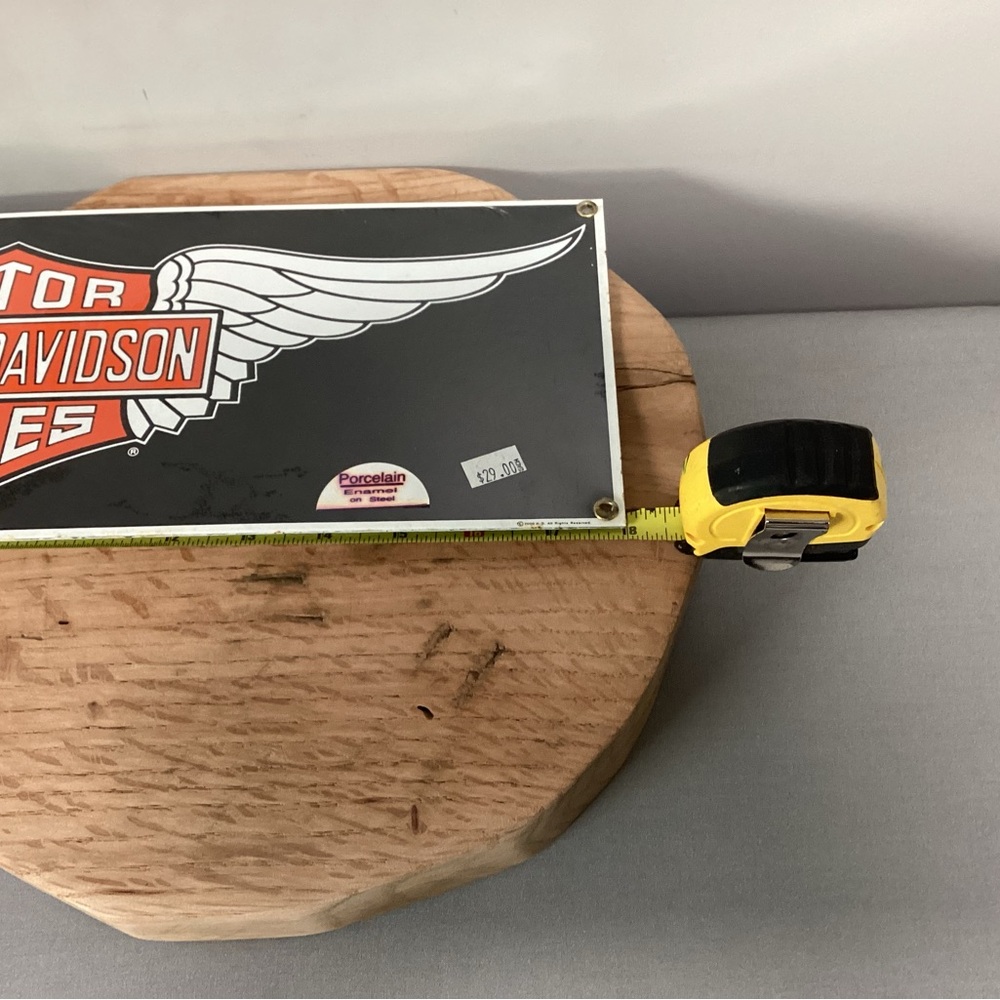 🔴 Vintage - Harley-Davison Motor Cycles - Porcelain Enamel on Steel Sign - BONUS - Picture 8 of 12